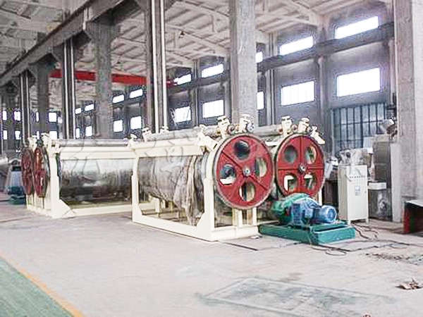 壽光家園染料化工有限公司購買硫酸黑染料滾筒刮板干燥機